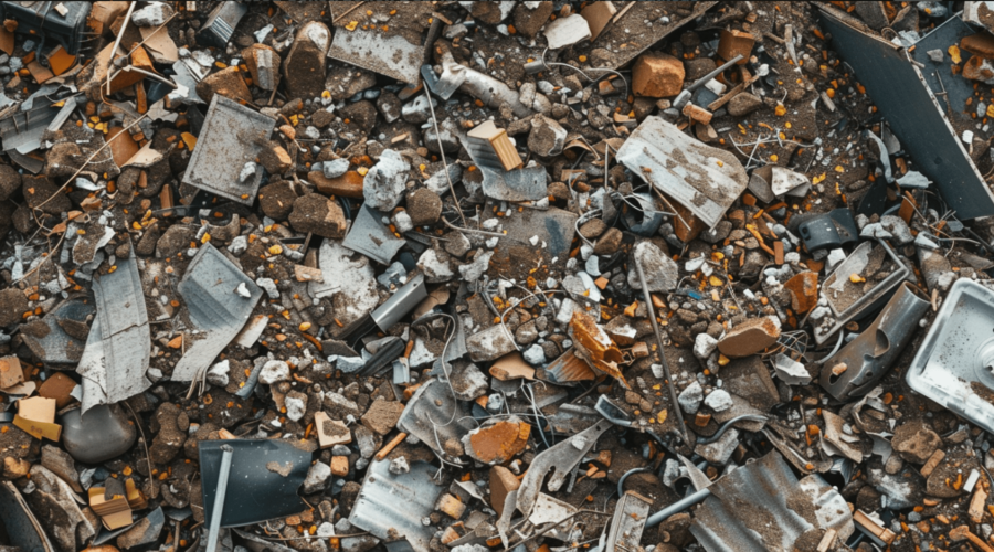 Processed Construction Debris